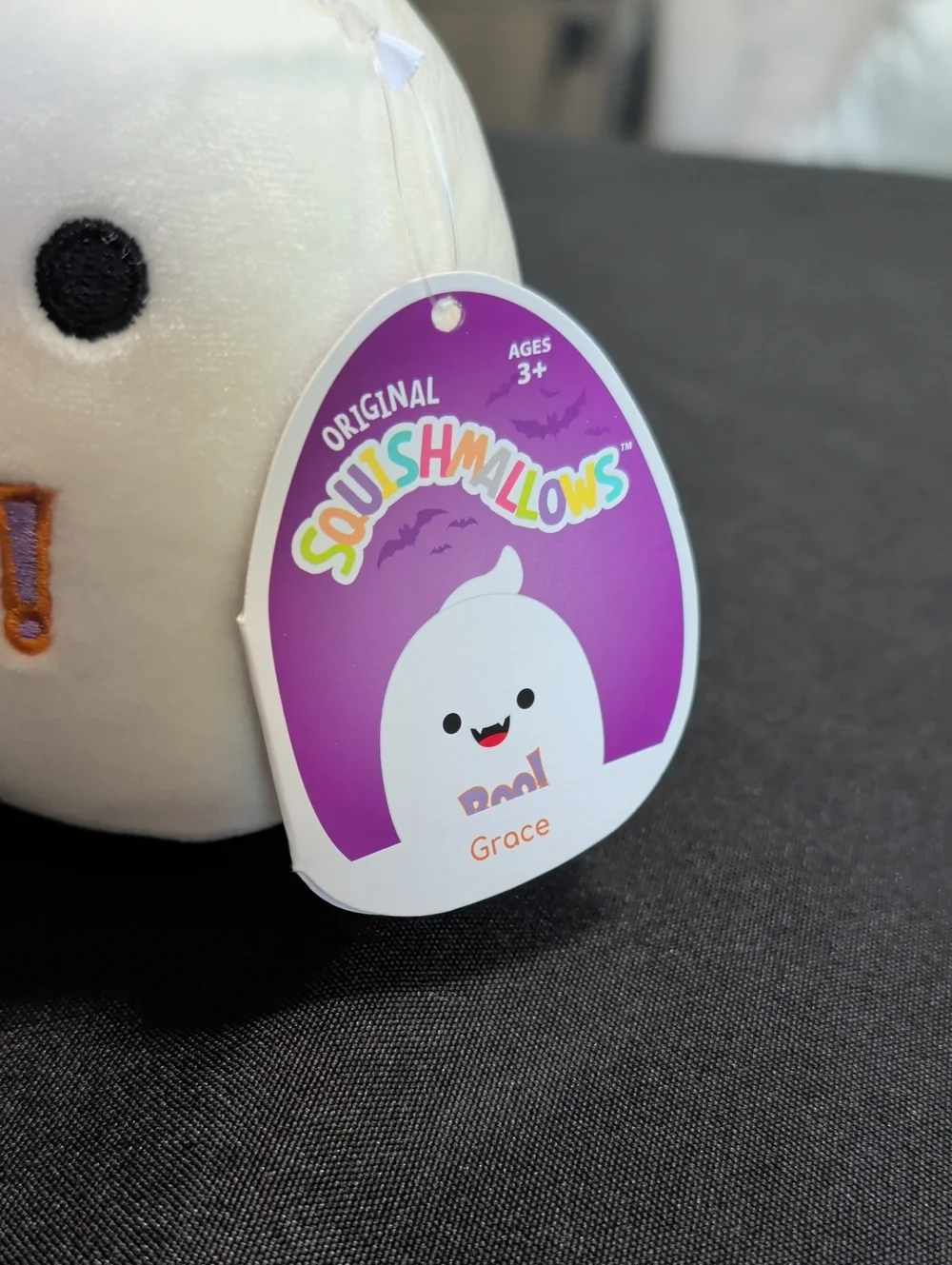 Squishmallows White Ghost Plush 